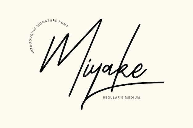 Miyake Signature
